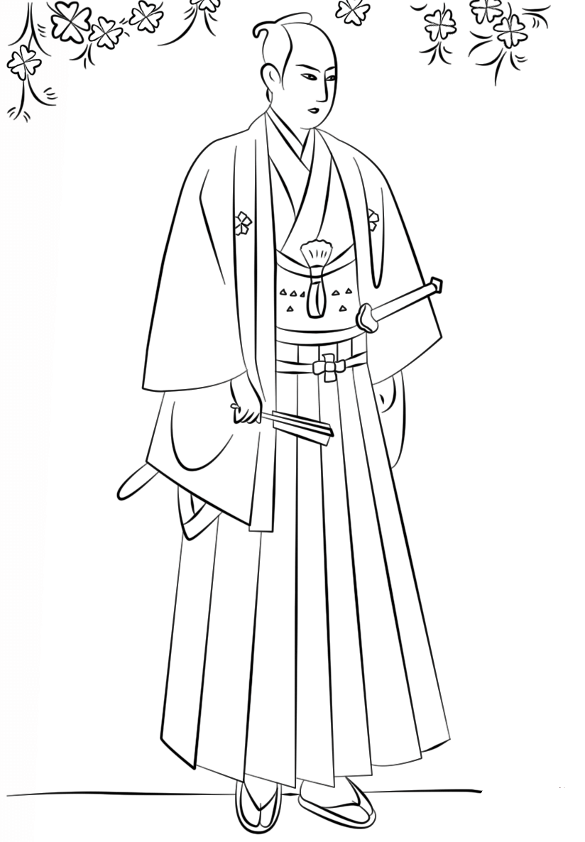 Japan Coloring Pages To Download And Print For Free