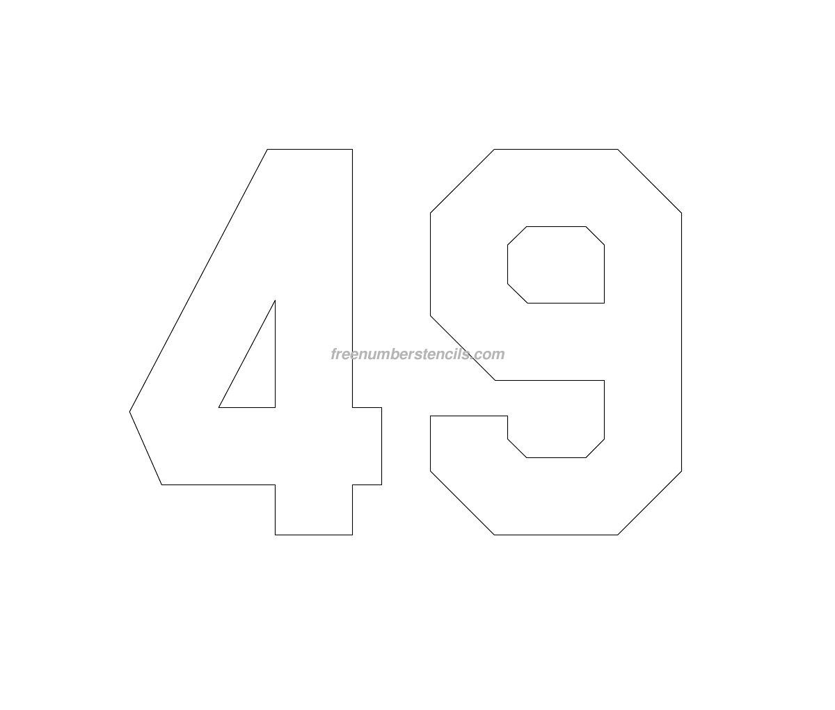Jersey Printable Numbers Archives Freenumberstencils Jersey Printable Numbers Archives Freenumberstencils