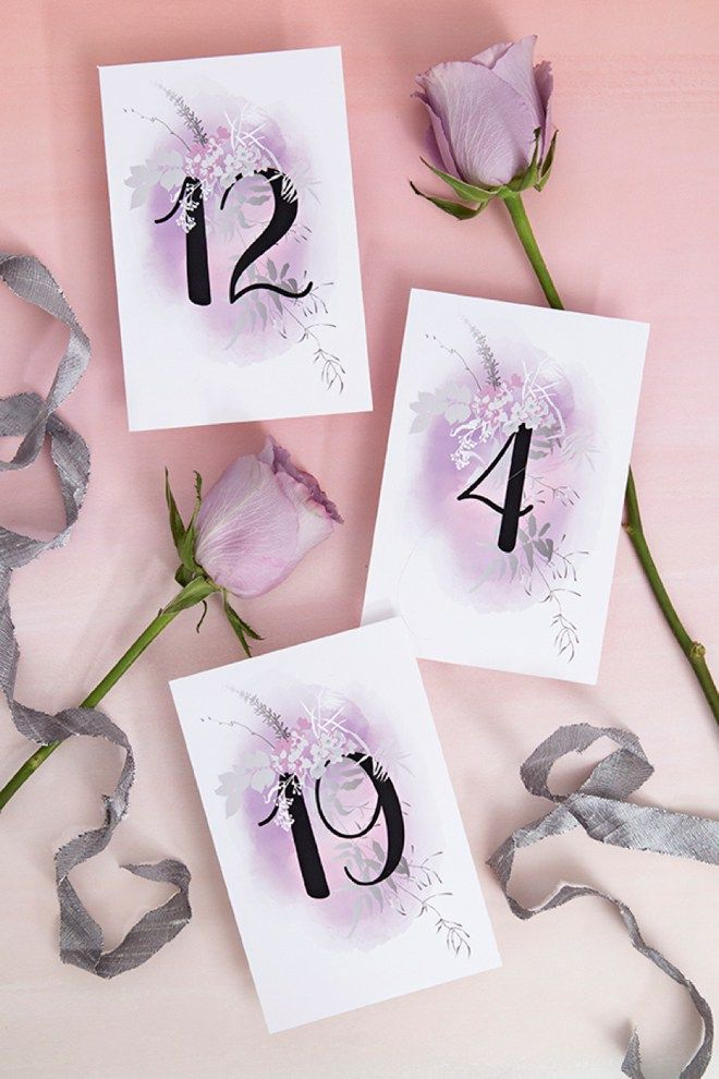 LOVE These Free Printable Lavender And Black Wedding Table LOVE These Free Printable Lavender And Black Wedding Table
