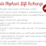 Madebycristnamarie White Elephant Printables