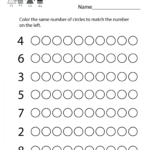 Math Worksheets Pre K Unique Prek Addition Counting Db