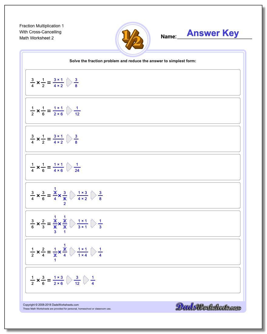 Multiplication With Cross Cancelling Multiplication With Cross Cancelling