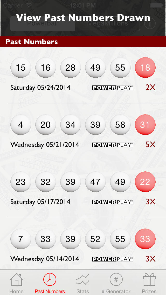 My Powerball Numbers Powerball My Powerball Numbers Powerball