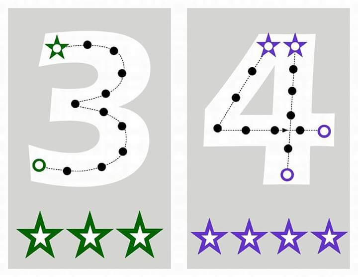 Number 4 Lacing Card Preschool And Homeschool Number 4 lacing card Preschool And Homeschool