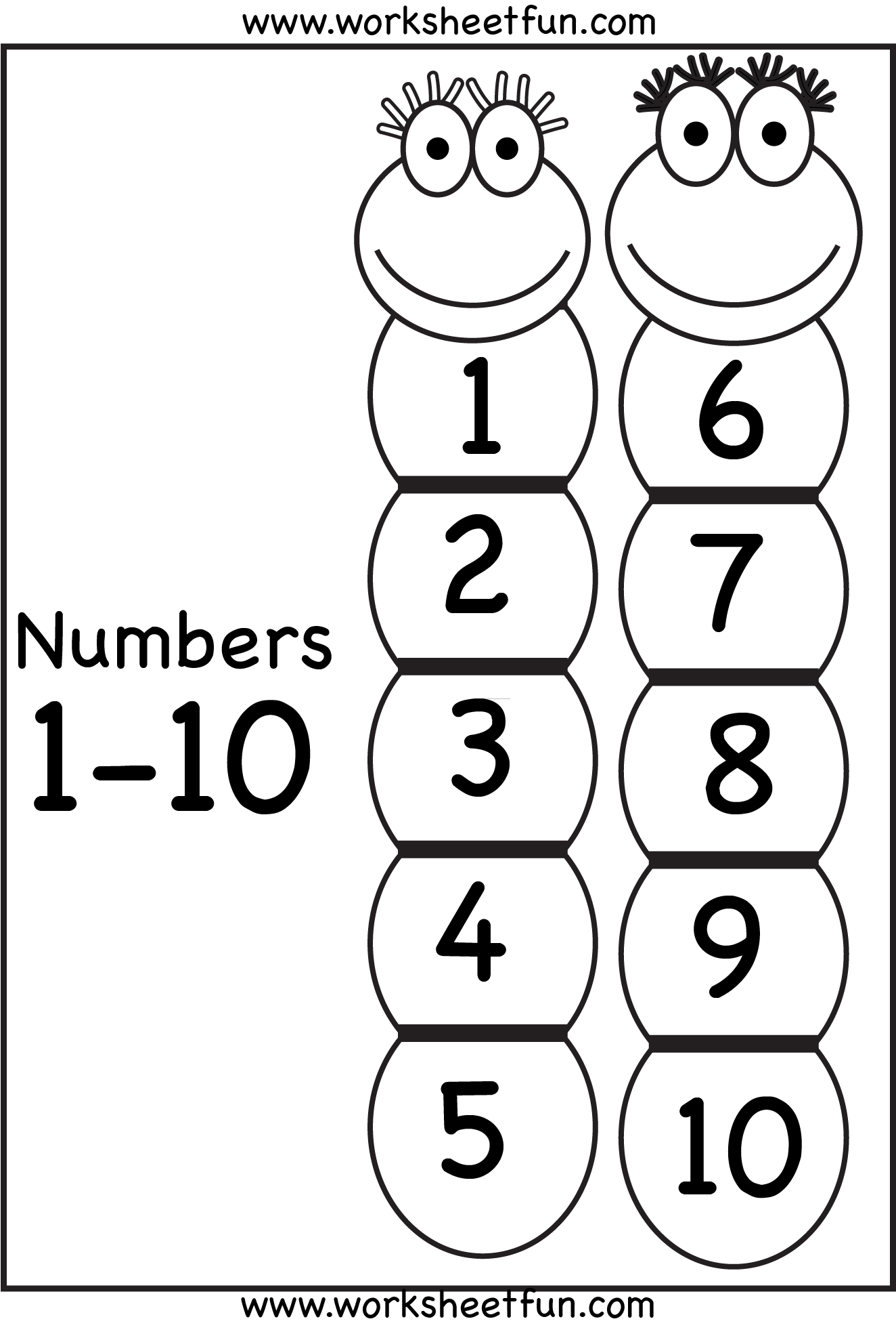 Number Chart 1 10 FREE Printable Worksheets Worksheetfun Number Chart 1 10 FREE Printable Worksheets Worksheetfun
