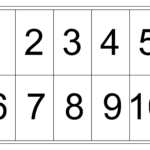 Number Chart Free Printable Numbers Printable Numbers