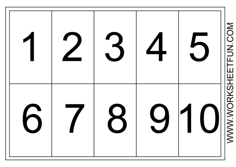 Number Chart Free Printable Numbers Printable Numbers