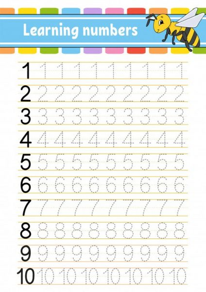 Number Chart Writing Worksheet School Number Chart Writing Worksheet School