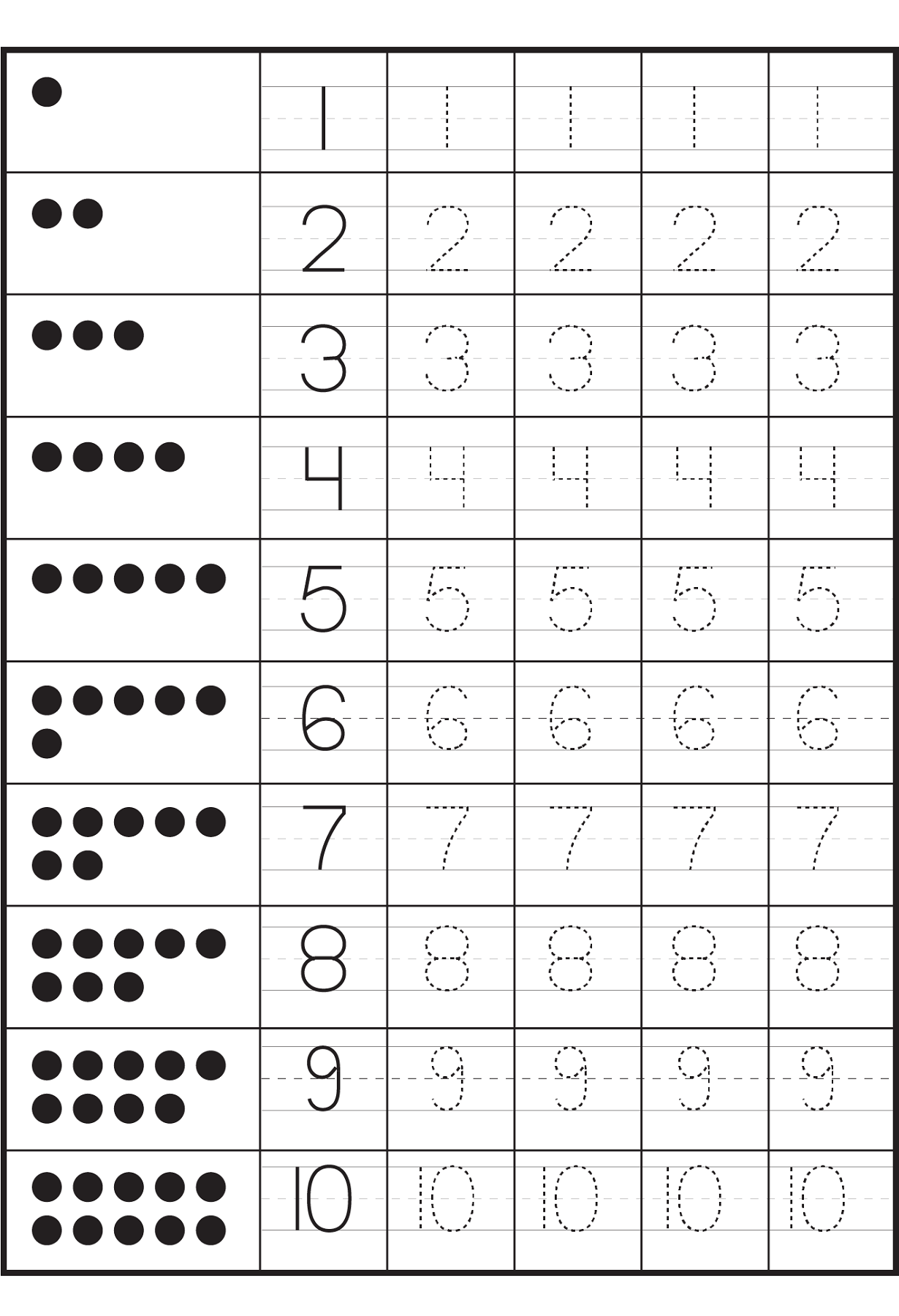 Number Worksheets For Children Activity Shelter Number Worksheets For Children Activity Shelter