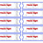 Numbered Event Ticket Template Free Of 7 Best Of Avery