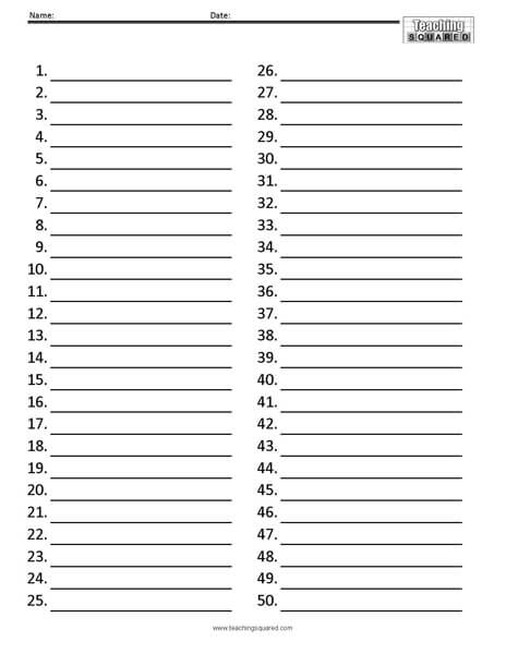 Numbered Paper FREE DOWNLOAD Aashe Numbered Paper FREE DOWNLOAD Aashe
