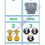 Numbers 0 10 Flashcards ESL Worksheet By Limeth