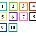 Numbers 1 10 Preschool Printables Learning Printable