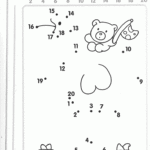 Numbers 1 20 Dot to dot Math Coloring Home