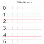 Numbers Handwriting Worksheets Hand Writing