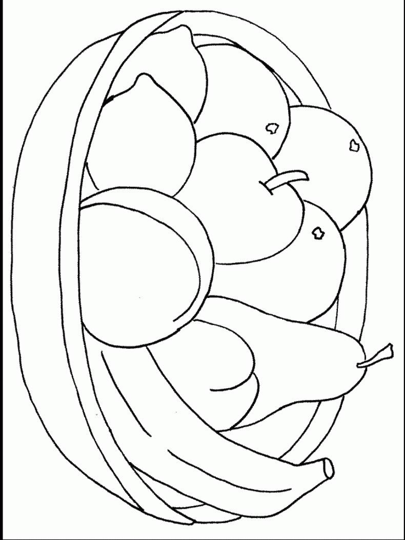 Nutrition Food Coloring Pages Download And Print For Free