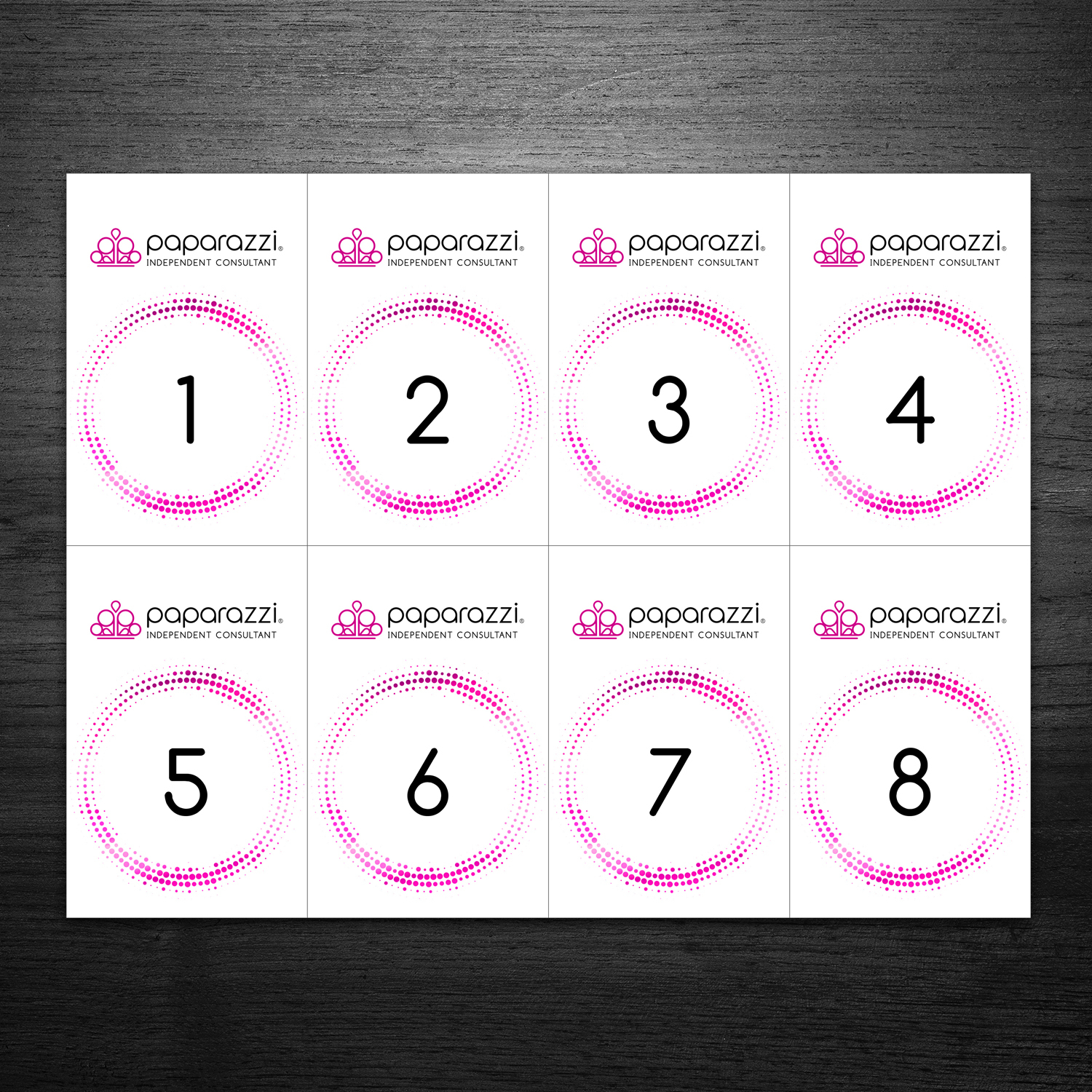 Paparazzi Numbers VicProDigital Paparazzi Numbers VicProDigital