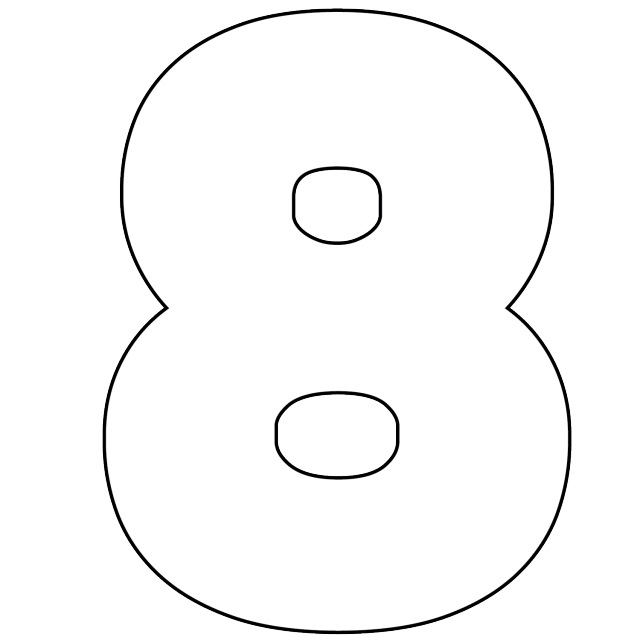 Pin On Moldes De Numeros Pin On Moldes De Numeros