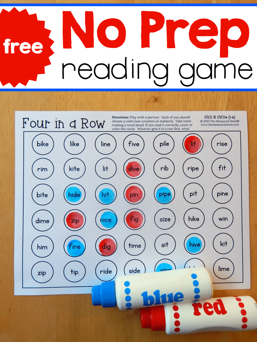 Practice Reading I E Words With These Quick Games The Practice Reading I e Words With These Quick Games The