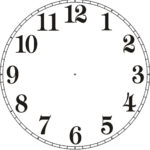 Printable Clock For Children Activity Shelter