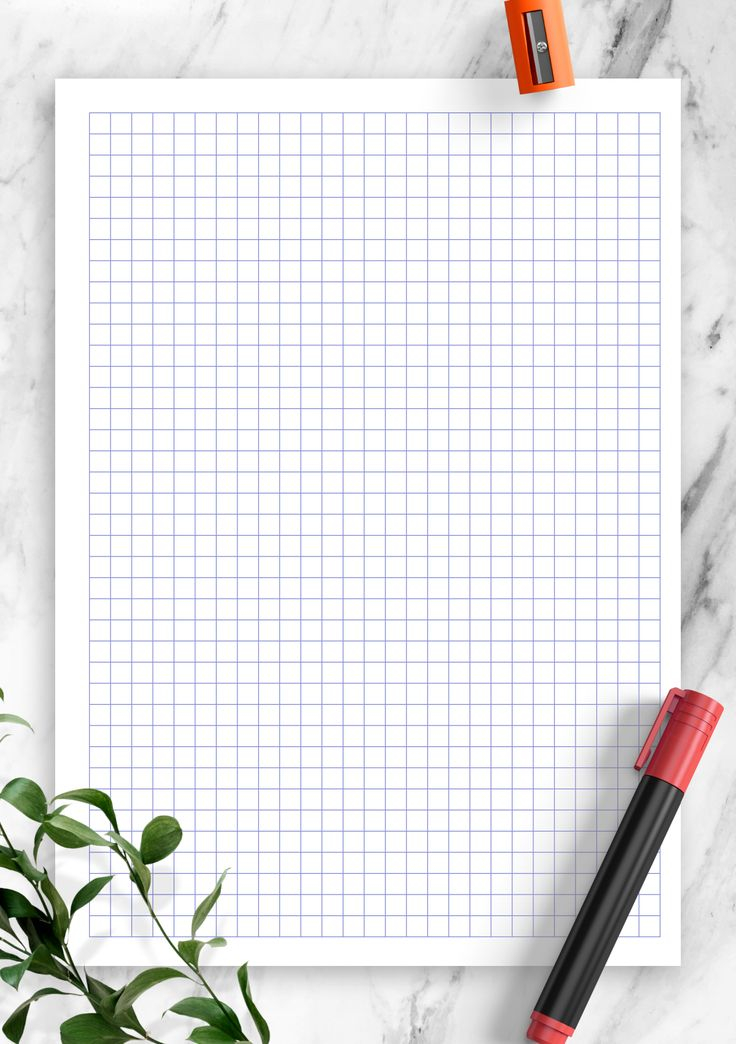 Printable Graph Paper Template With 5 Mm Square Choose 