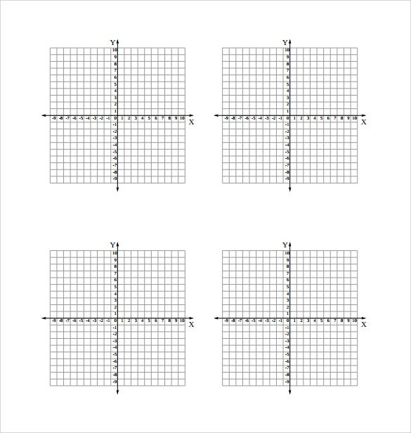 Printable Graph Paper With Axis And Numbers X Y Axis Graph 
