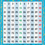 Printable Number Chart 1 100 Activity Shelter