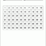 Printable Number Chart 1 60 Class Playground