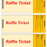 Printable Numbered Raffle Tickets Pdf