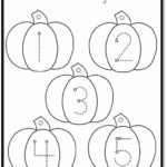 Pumpkin Number Tracing 1 25 A To Z Teacher Stuff