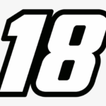 Race Car Clipart Number Kyle Busch Number 18 Free