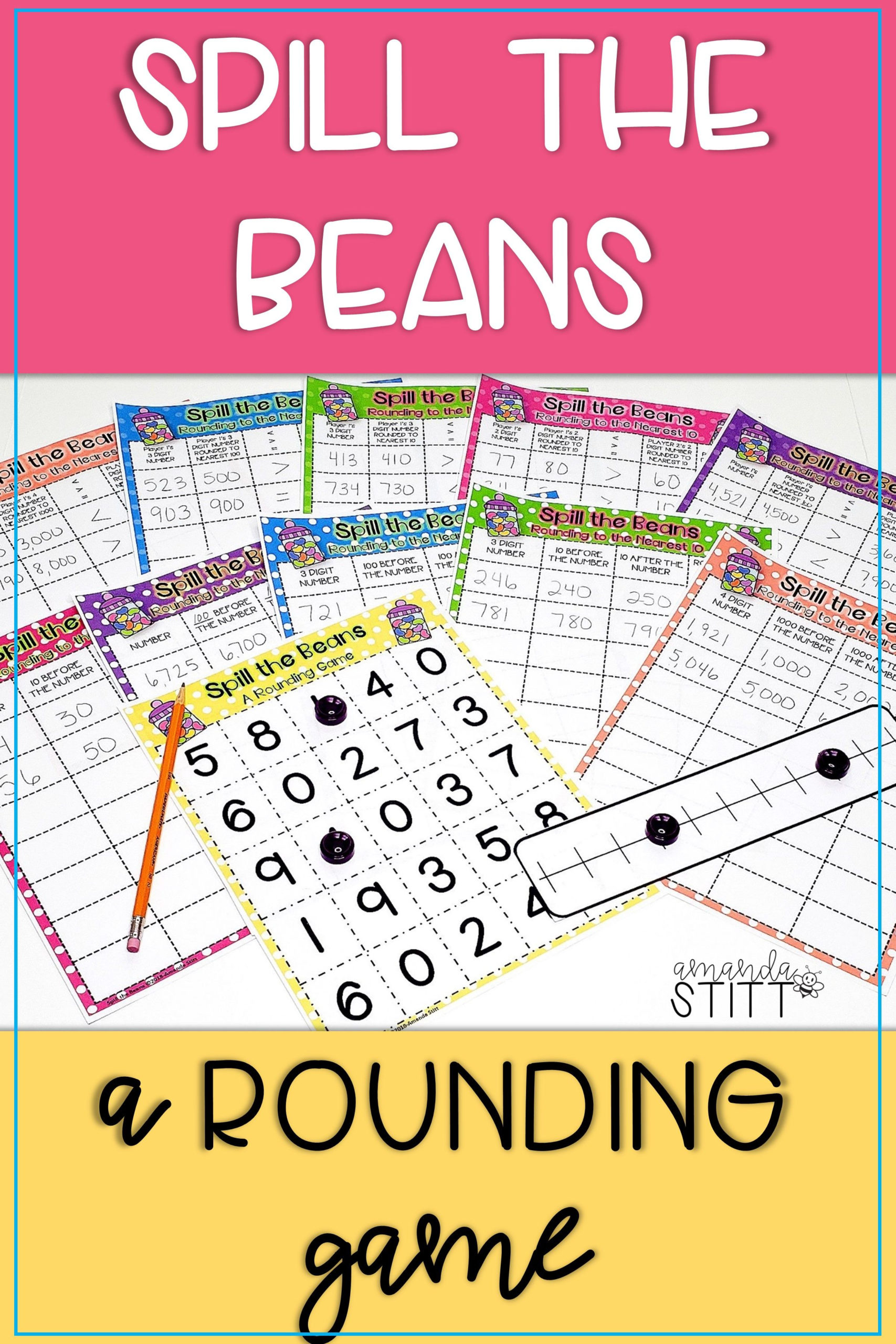 Rounding Game Rounding Games Rounding Numbers Game 