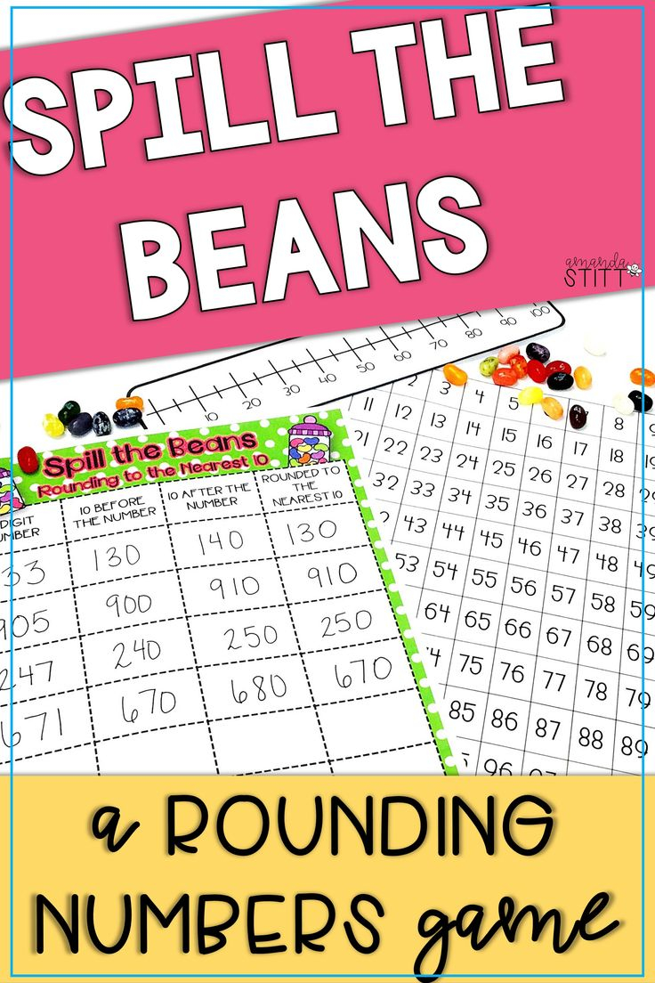 Rounding Numbers Game For Math Rounding To The Nearest 