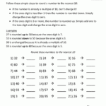Rounding Numbers Worksheets Grade 4 NumbersWorksheet