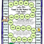 Rounding To The Nearest 10 Math Center Games Rounding