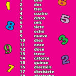 Spanish Number 1 20