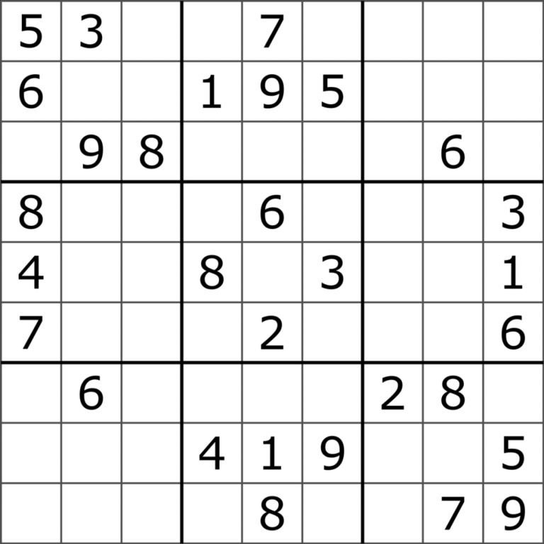 Tirpidz s Sudoku 454 Classic Sudoku 16 X 16 Printable