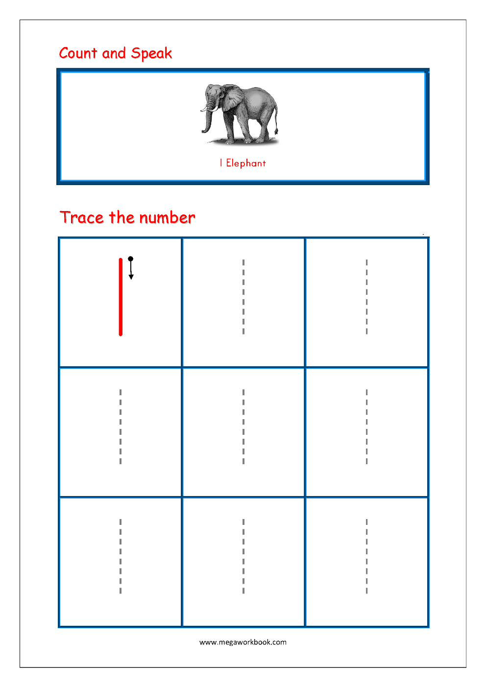Tracing Numbers 1 10 Worksheets For Kindergarten Tracing Numbers 1 10 Worksheets For Kindergarten