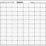 Writing And Tracing Numbers 1 100 Made By Teachers